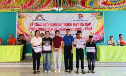 Sáng 23/8/2026, tại chùa Tà Keo, ấp Thạnh Trúc, Xã Đoàn Thạnh Đông tổ chức Lễ bế giảng lớp Song ngữ năm 2026. Qua 75 ngày học tập, 109 học viên là sư, sãi, trẻ em và học sinh đồng bào Khmer đã được học tiếng Khmer theo chương trình phù hợp với từng nhóm đối tượng, góp phần duy trì việc dạy và học tiếng Khmer tại địa phương.